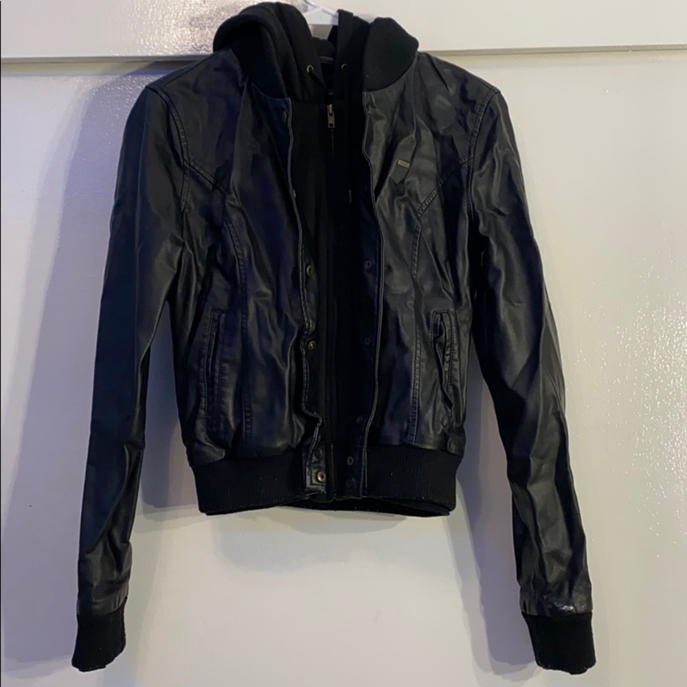 leather jacket